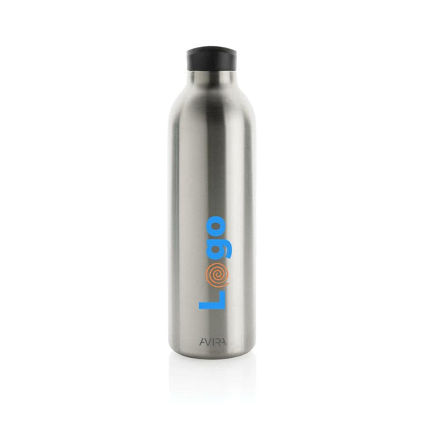 Bottiglia in acciaio riciclato RCS Avira Avior 1 L - personalizzabile con logo