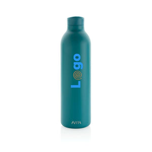 Bottiglia in acciaio riciclato RCS Avira Avior 1 L - personalizzabile con logo