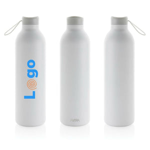 Bottiglia in acciaio riciclato RCS Avira Avior 1 L - personalizzabile con logo