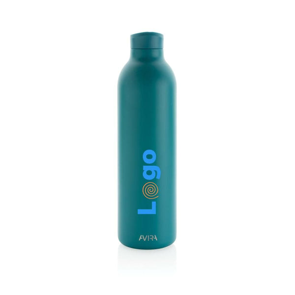 Bottiglia in acciaio riciclato RCS Avira Avior 1 L - personalizzabile con logo