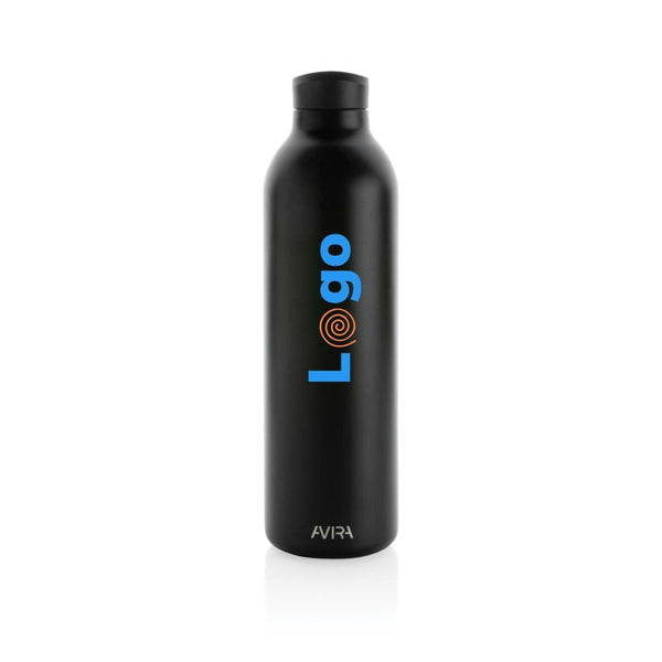 Bottiglia in acciaio riciclato RCS Avira Avior 1 L - personalizzabile con logo
