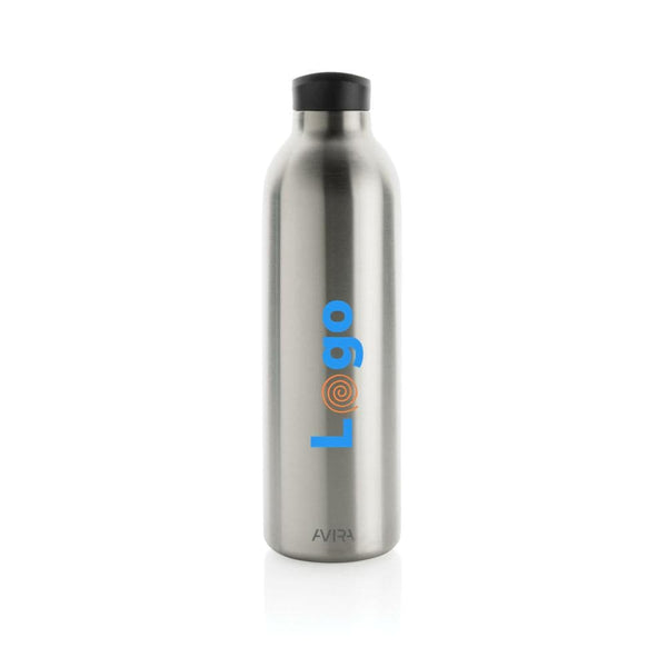 Bottiglia in acciaio riciclato RCS Avira Avior 1 L - personalizzabile con logo