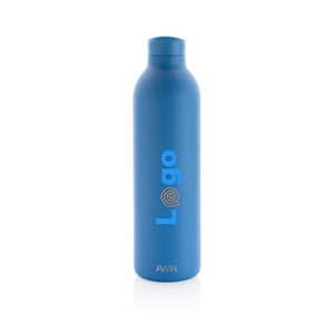 Bottiglia in acciaio riciclato RCS Avira Avior 1 L - personalizzabile con logo