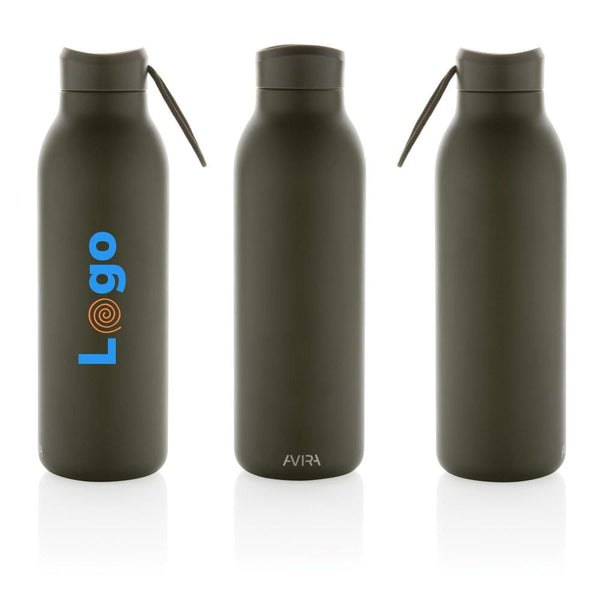 Bottiglia in acciaio riciclato RCS Avira Avior 500 ML - personalizzabile con logo