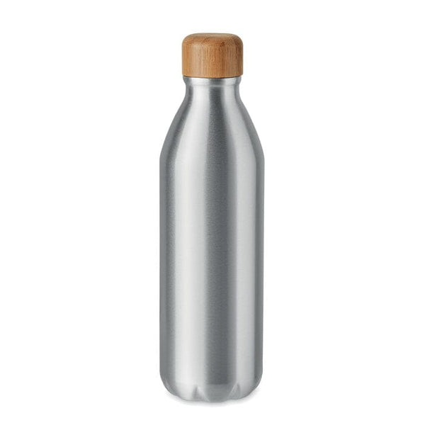 Bottiglia in alluminio 550 ml color argento - personalizzabile con logo