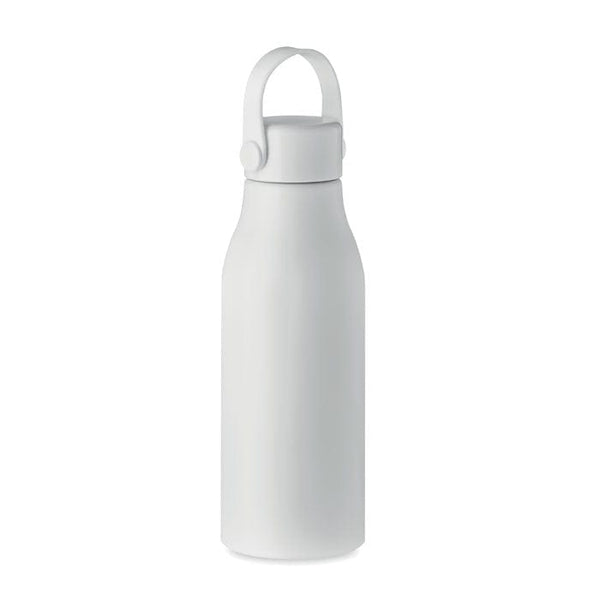 Bottiglia in alluminio 650ml bianco - personalizzabile con logo