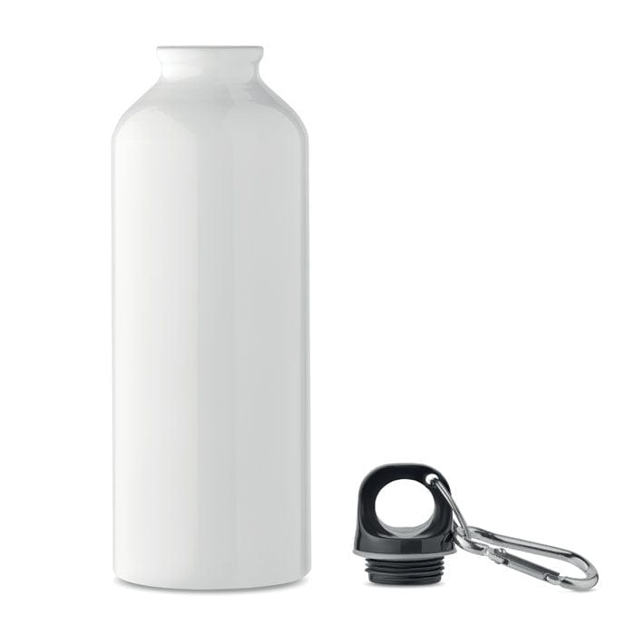 Bottiglia in alluminio riciclato 500ml - personalizzabile con logo