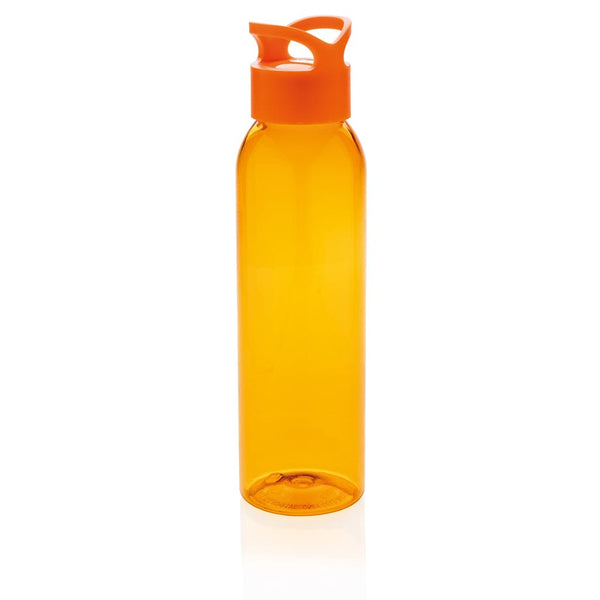 Bottiglia in AS arancione - personalizzabile con logo