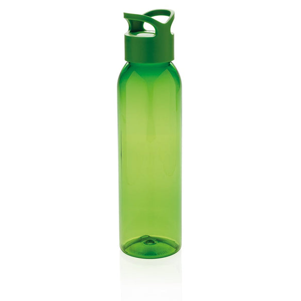 Bottiglia in AS verde - personalizzabile con logo
