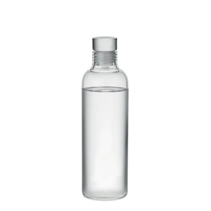 Bottiglia in borosilicato 500ml trasparente - personalizzabile con logo