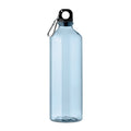 Bottiglia in RPET 750ml trasparente azzurro - personalizzabile con logo