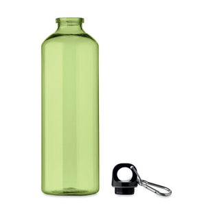 Bottiglia in RPET 750ml trasparente - personalizzabile con logo