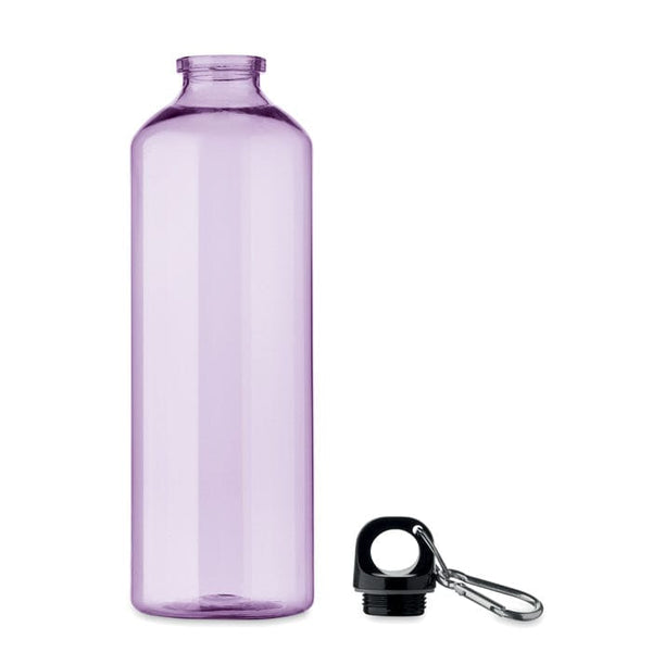 Bottiglia in RPET 750ml trasparente - personalizzabile con logo