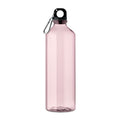 Bottiglia in RPET 750ml trasparente rosa - personalizzabile con logo