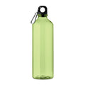 Bottiglia in RPET 750ml trasparente verde - personalizzabile con logo