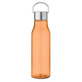 Bottiglia in RPET arancione - personalizzabile con logo
