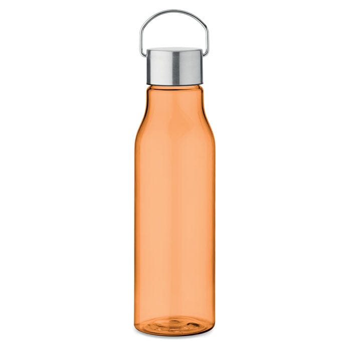 Bottiglia in RPET arancione - personalizzabile con logo