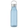 Bottiglia in RPET azzurro - personalizzabile con logo