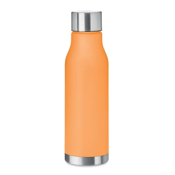 Bottiglia in RPET da 600ml arancione - personalizzabile con logo