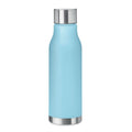 Bottiglia in RPET da 600ml azzurro - personalizzabile con logo