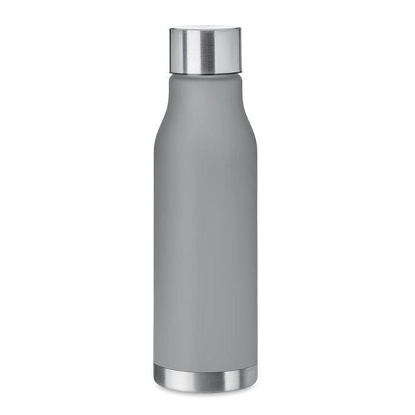 Bottiglia in RPET da 600ml grigio - personalizzabile con logo