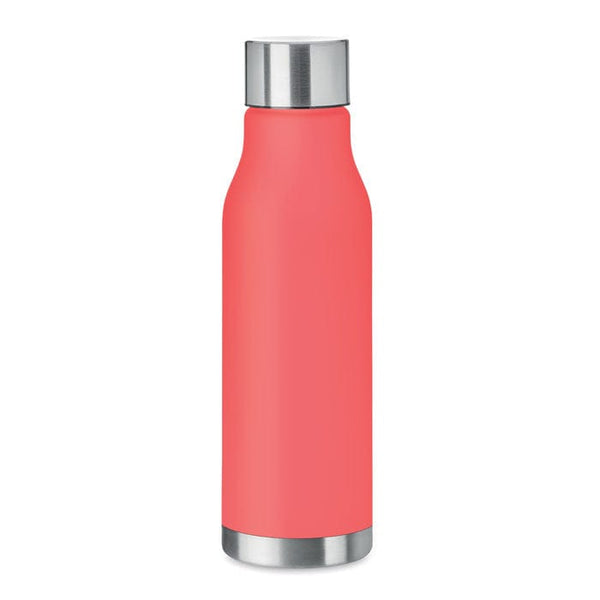 Bottiglia in RPET da 600ml rosso - personalizzabile con logo