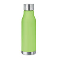 Bottiglia in RPET da 600ml verde calce - personalizzabile con logo