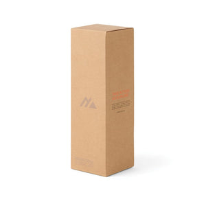Bottiglia in titanio Nordic Drift Trail Ultra Light 600ML color argento - personalizzabile con logo