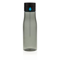 Bottiglia in Tritan Aqua nero - personalizzabile con logo