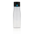 Bottiglia in Tritan Aqua trasparente - personalizzabile con logo