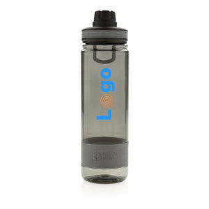Bottiglia in tritan grigio - personalizzabile con logo
