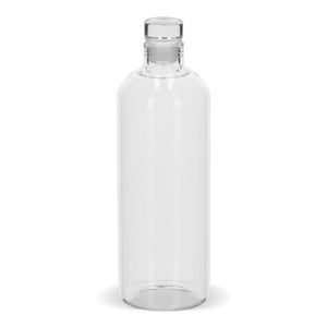 Bottiglia in vetro 1000ml Trasparente - personalizzabile con logo