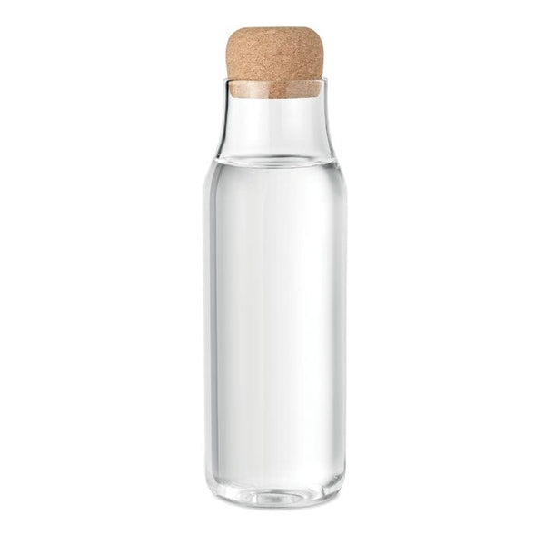 Bottiglia in vetro 1Lt trasparente - personalizzabile con logo