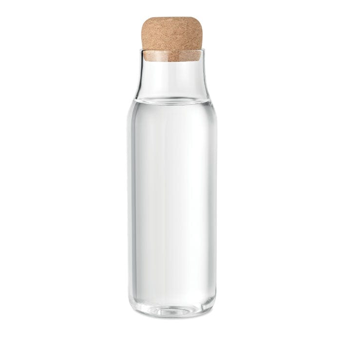 Bottiglia in vetro 1Lt trasparente - personalizzabile con logo