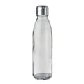 Bottiglia in vetro 500 ml colorate grigio - personalizzabile con logo