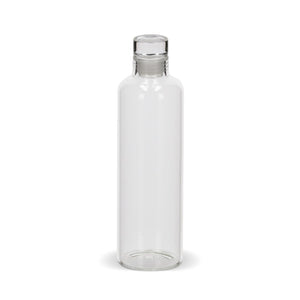 Bottiglia in vetro 500ml Trasparente - personalizzabile con logo