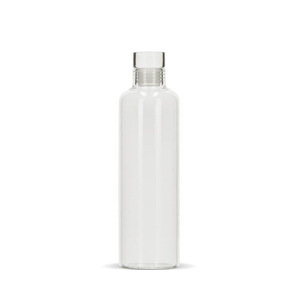 Bottiglia in vetro 500ml Trasparente - personalizzabile con logo