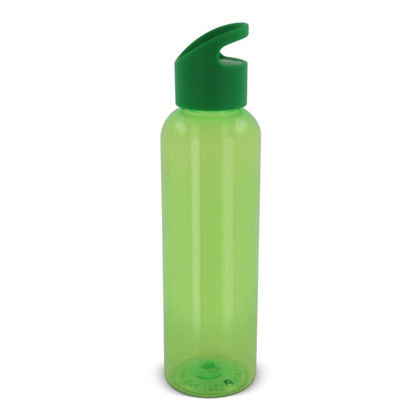 Bottiglia Loop R-PET 600ml verde - personalizzabile con logo