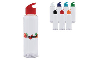 Bottiglia Loop transparent R-PET 600ml - personalizzabile con logo