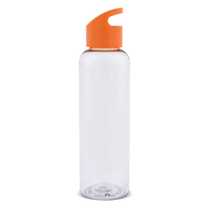 Bottiglia Loop transparent R-PET 600ml Trasparente / Arancione - personalizzabile con logo