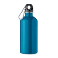 Bottiglia monostrato 500ml Inox riciclato Azzurro - personalizzabile con logo