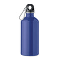 Bottiglia monostrato 500ml Inox riciclato Blu - personalizzabile con logo