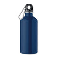 Bottiglia monostrato 500ml Inox riciclato blu navy - personalizzabile con logo