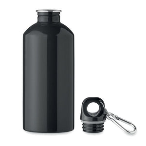 Bottiglia monostrato 500ml Inox riciclato - personalizzabile con logo