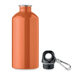 Bottiglia monostrato 500ml Inox riciclato - personalizzabile con logo