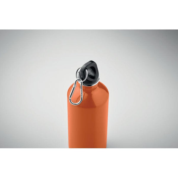Bottiglia monostrato 500ml Inox riciclato - personalizzabile con logo