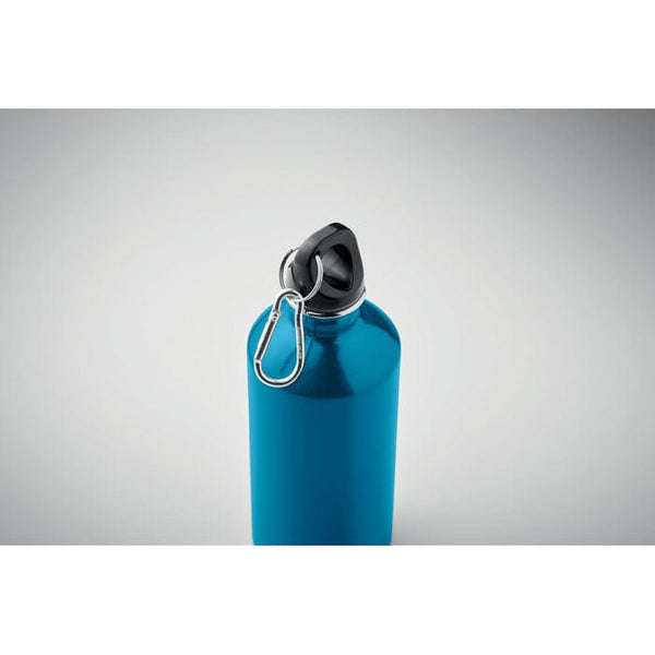 Bottiglia monostrato 500ml Inox riciclato - personalizzabile con logo