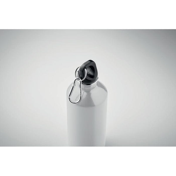 Bottiglia monostrato 500ml Inox riciclato - personalizzabile con logo