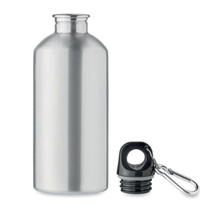 Bottiglia monostrato 500ml Inox riciclato - personalizzabile con logo