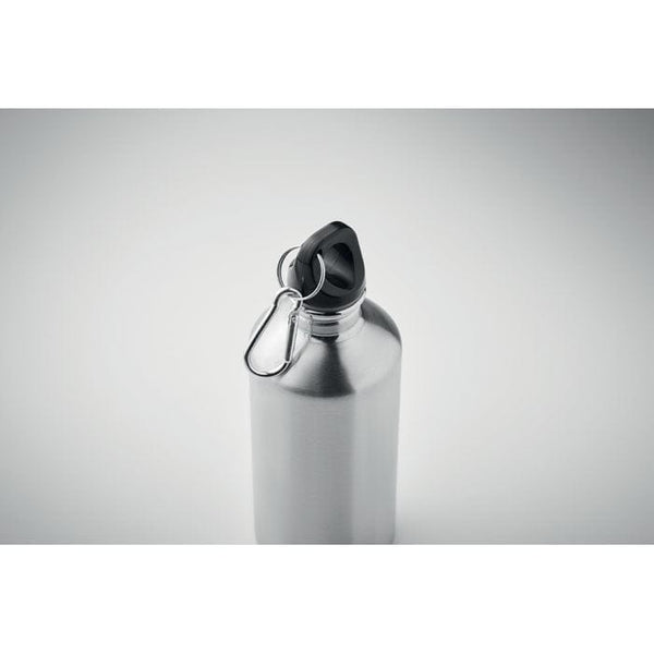 Bottiglia monostrato 500ml Inox riciclato - personalizzabile con logo